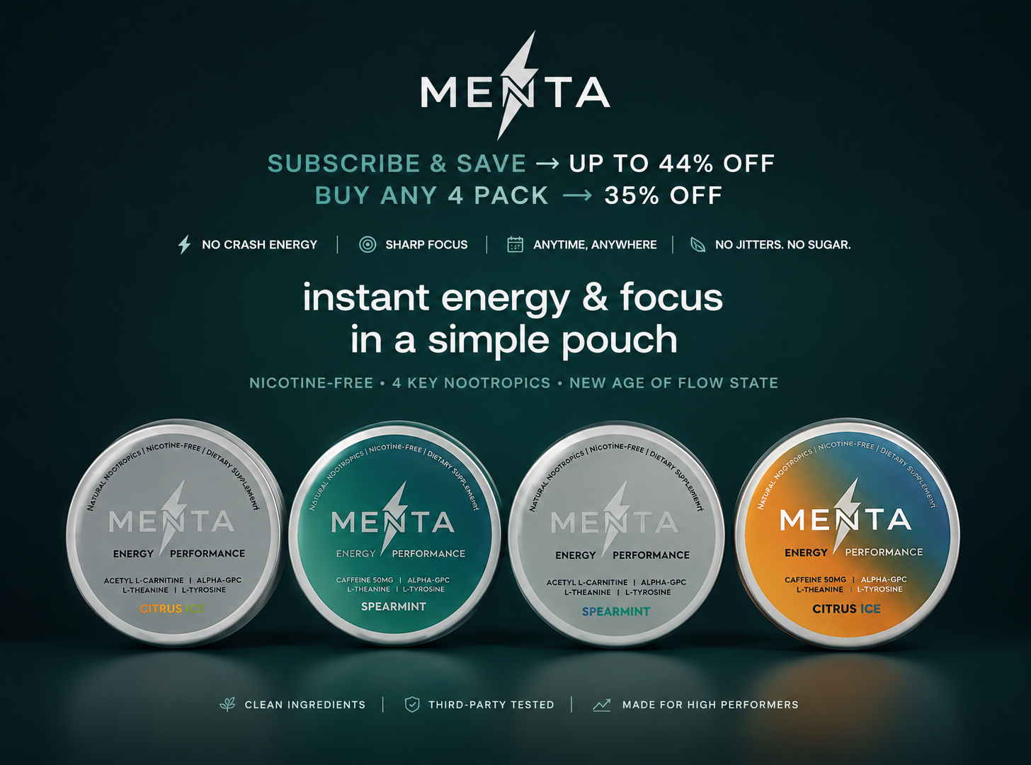 Menta Pouches